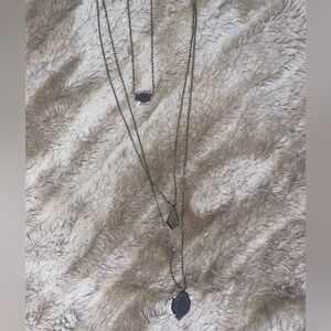 Elegant Premier Designs Silver 3-Piece Necklace Set